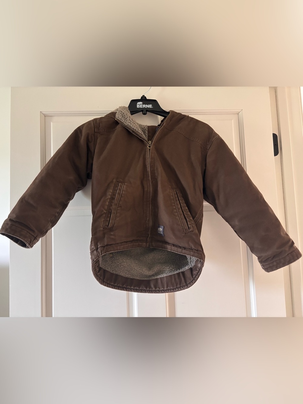 Youth Berne Sherpa lined Coat